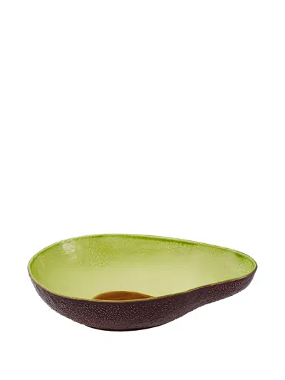 Bordallo Pinheiro Avocado Salad Bowl In Purple