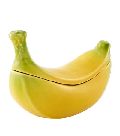 Bordallo Pinheiro Banana Box In Yellow