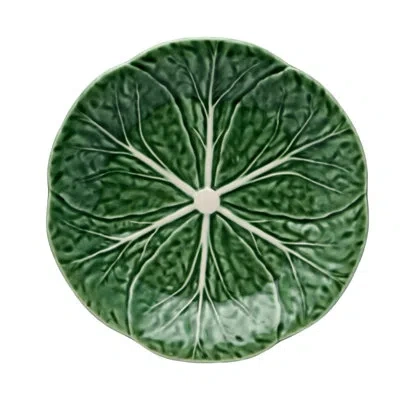 Bordallo Pinheiro Cabbage Appetizer Plate (set Of 4) In Verde