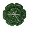 Bordallo Pinheiro Cabbage Charger Plate In Gray