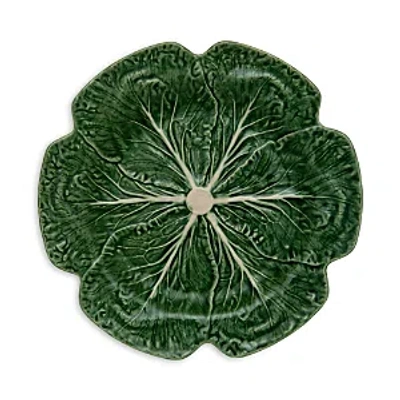 Bordallo Pinheiro Cabbage Charger Plate In Green