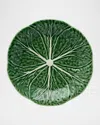 Bordallo Pinheiro Cabbage Dessert Plate In Green