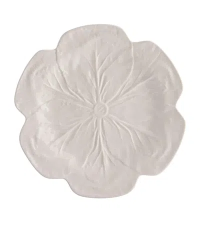Bordallo Pinheiro Cabbage Dinner Plate In Neutral