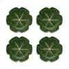 Bordallo Pinheiro Cabbage Dinner Plate, Set Of 4