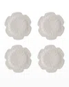 Bordallo Pinheiro Cabbage Dinner Plates, Beige - Set Of 4