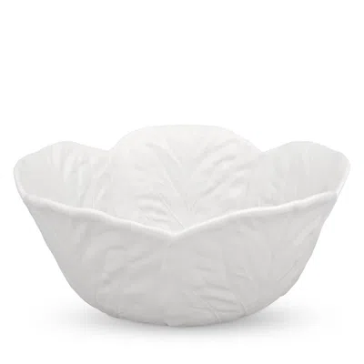 Bordallo Pinheiro Cabbage Earthenware Beige Salad Bowl