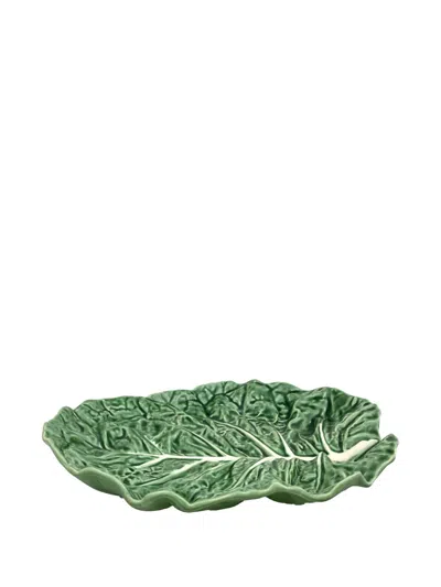 Bordallo Pinheiro Cabbage Fruit Bowl In Green