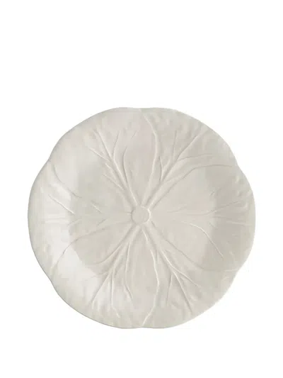 Bordallo Pinheiro Cabbage Fruit Plate In White