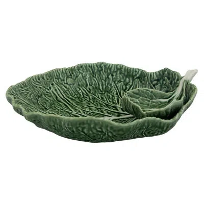 Bordallo Pinheiro Cabbage Leaf Dining Bowl In Natural
