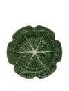 Bordallo Pinheiro Cabbage Dinner Plate In Green
