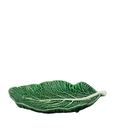 Bordallo Pinheiro Cabbage Serving Bowl In Green