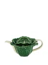 Bordallo Pinheiro Cabbage Tea Pot In Grün