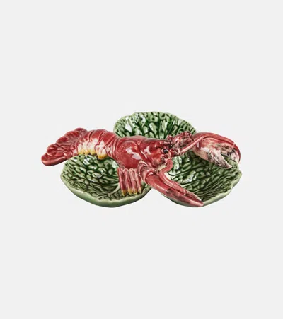 Bordallo Pinheiro Cabbage With Lobsters Small Appetizer Plate