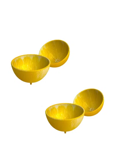 Bordallo Pinheiro Citron Bowl (set Of Two)
