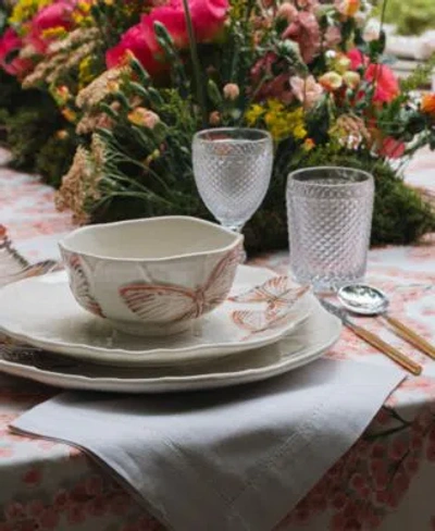 Bordallo Pinheiro Cloudy Butterflies By Claudia Schiffer Dinnerware Collection In Brown