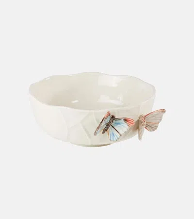Bordallo Pinheiro Cloudy Butterflies Salad Bowl By Claudia Schiffer