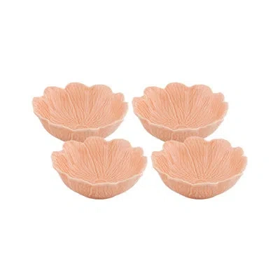 Bordallo Pinheiro Flora 16.74oz. Cereal Bowl In Pink