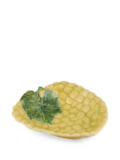 Bordallo Pinheiro Grape-design Bowl In Yellow