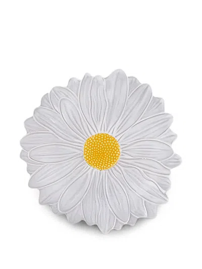 Bordallo Pinheiro Margarida Dessert Plate (set Of Four) In White