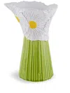 Bordallo Pinheiro Maria Floral Pitcher In Green