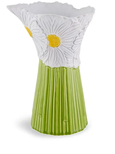 Bordallo Pinheiro Maria Floral Pitcher In Green