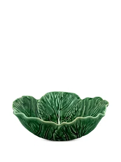 Bordallo Pinheiro Medium Cabba Bowl In Green