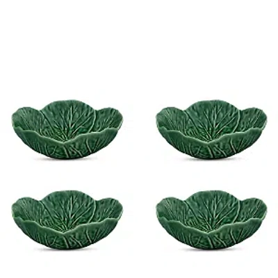 BORDALLO PINHEIRO MEDIUM CABBAGE BOWL, SET OF 4