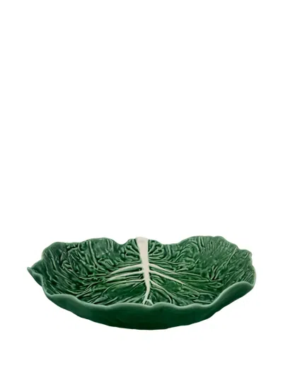 Bordallo Pinheiro Medium Cabbage Salad Bowl In Green