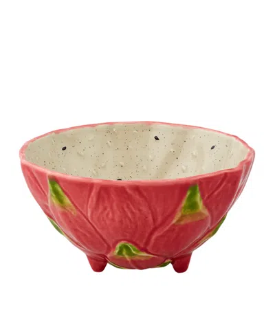 Bordallo Pinheiro Pitaya Bowl In Red