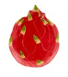 Bordallo Pinheiro Pitaya Dessert Plate In Red