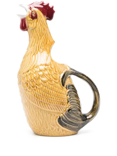 Bordallo Pinheiro Rooster Jug (1.35l) In 褐色