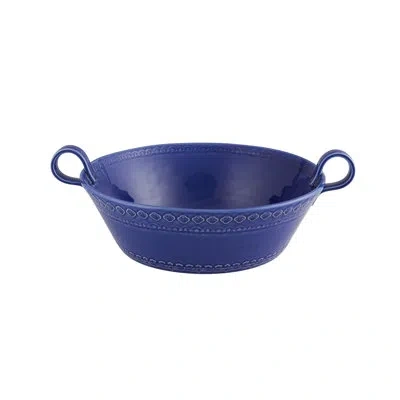 Bordallo Pinheiro Rua Nova 128 Fl Oz. Salad Bowl In White