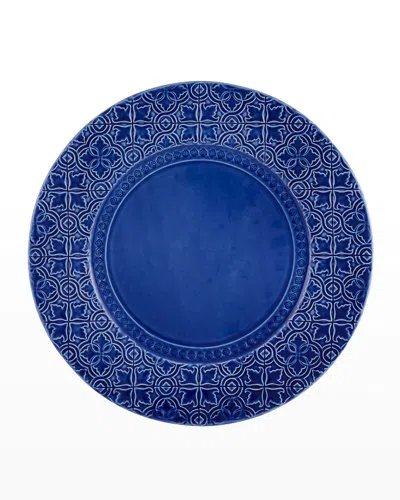 Bordallo Pinheiro Rua Nova Charger Plate In Indigo