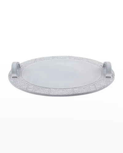 Bordallo Pinheiro Rua Nova Cheese Tray In White