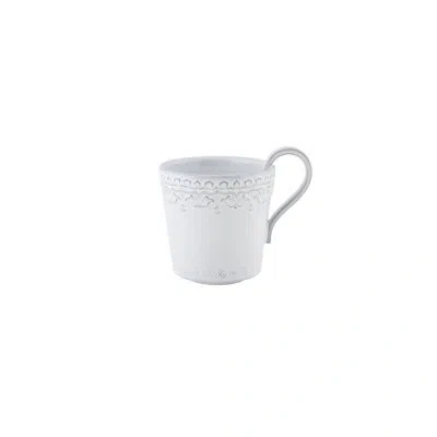 Bordallo Pinheiro Rua Nova Coffee Mug In Antique White