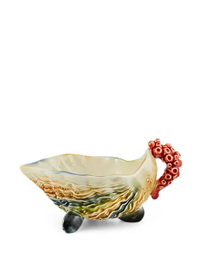 Bordallo Pinheiro Shell-motif Sauceboat In Multi