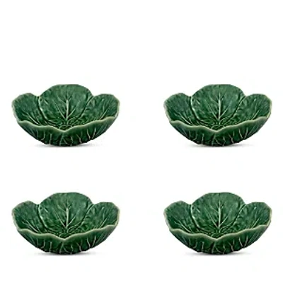BORDALLO PINHEIRO SMALL CABBAGE BOWL, SET OF 4