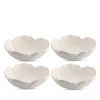 Bordallo Pinheiro Small Cabbage Bowl, Set Of 4 In White
