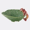 Bordallo Pinheiro Cabbage With Lobsters Salad Bowl In Multicolor