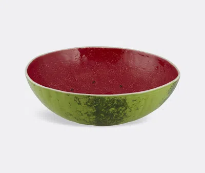 Bordallo Pinheiro Melancia Salad Bowl In Green