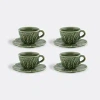 Bordallo Pinheiro Tea And Coffee Green Uni In Green