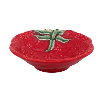 Bordallo Pinheiro Tomato Dining Bowl In Red