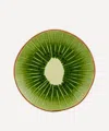 Bordallo Pinheiro Tropical Fruits Kiwi Dessert Plate