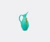 Bordallo Pinheiro Jarro Com Lagartixa Ceramic Vase In Multicolour