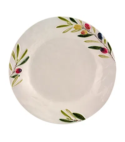 Bordallo Pinheiro X Esporão Olival Dinner Plate In White