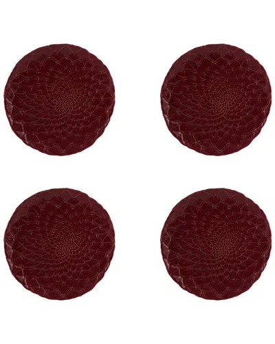 Bordallo Pinhiero Bordallo Pinheiro Set Of 4 Amazonia Dinner Plates