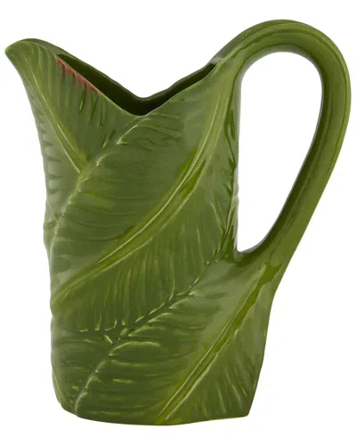 Bordallo Pinhiero Banana Madeira Pitcher In Green