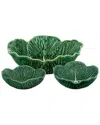 Bordallo Pinhiero Bordallo Pinheiro Cabbage Nesting Bowls Set