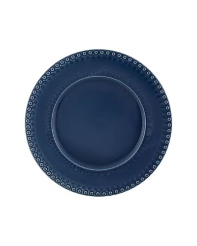 Bordallo Pinhiero Bordallo Pinheiro Fantasy 14in Charger Plate In Blue