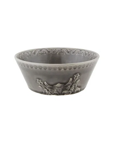 Bordallo Pinhiero Bordallo Pinheiro Rua Nova Cereal Bowl In Gray